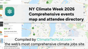 Thumbnail for blog post: New York Climate Week 2026 attendee directory and events calendar/map