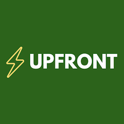 Upfront company logo